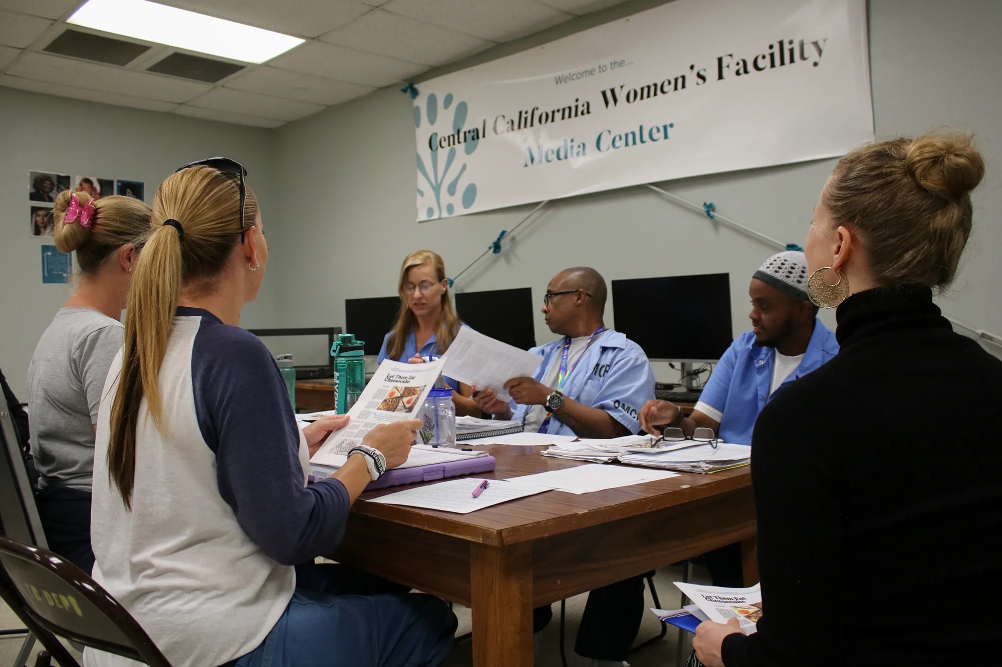 Waiting in silence: How California’s first media center inside a women’s prison came to life